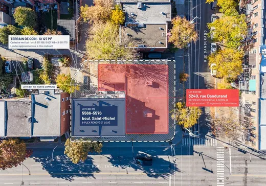 Land for sale - 3240 Rue Dandurand, Montreal (Rosemont–La Petite-Patrie), H1Y1V5
