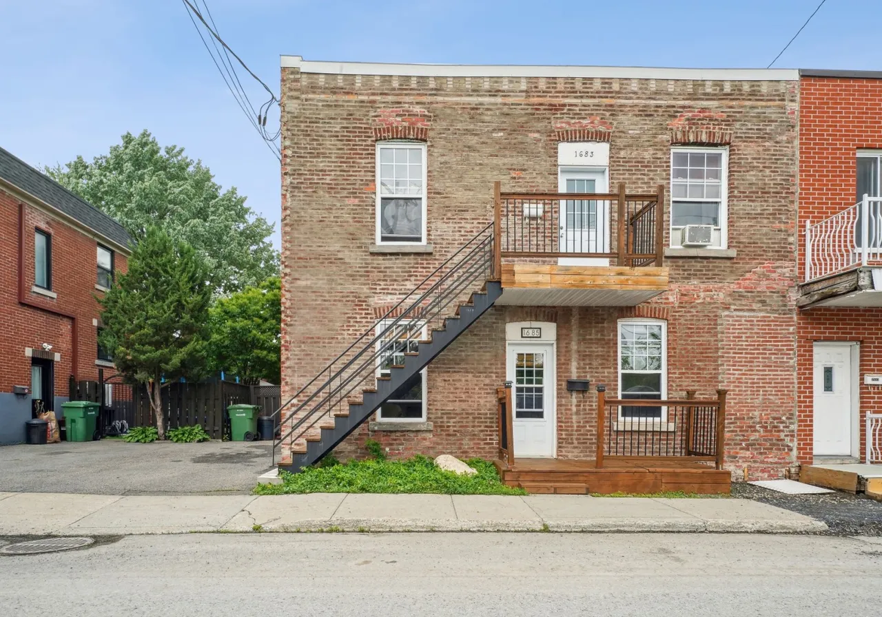 Duplex à vendre - 1683 - 1685 Rue De St-Just, Mercier/Hochelaga-Maisonneuve, H1L 6B4