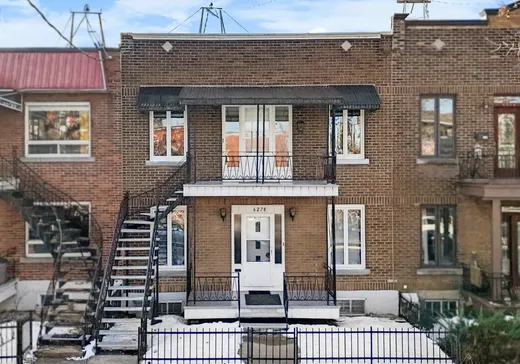 Duplex à vendre - 6276-6278 Rue Chambord, Montréal (Rosemont–La Petite-Patrie), H2G2B7