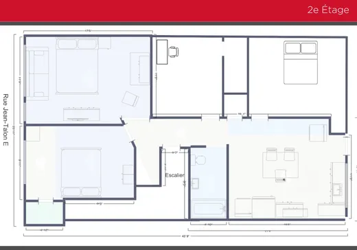 Triplex for Sale - 3724-3726 Rue Jean-Talon E., Montreal (Villeray), H2A 1X9