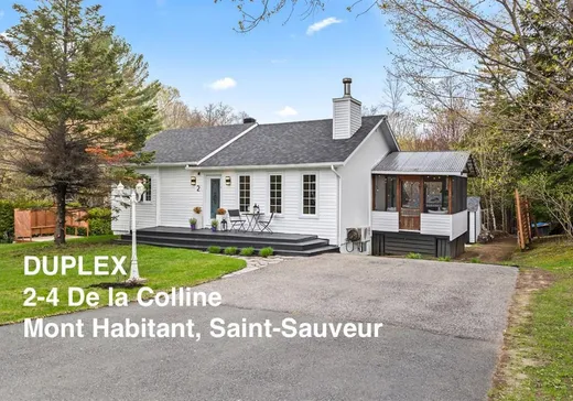 Duplex for sale - 2-4 Ch. de la Colline, Saint-Sauveur, J0R1R2