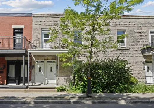 Duplex à vendre - 4541-4543 Rue St-Hubert, Montréal (Plateau-Mont-Royal), H2J2X4