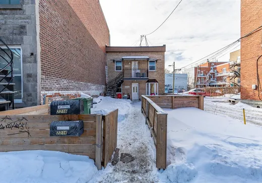 Duplex à vendre - 2214-2216 Rue Joliette, Montréal (Mercier/Hochelaga-Maisonneuve), H1W 3G6