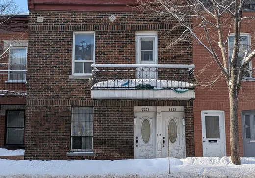 Duplex à vendre - 2276-2278 Rue Frontenac, Montréal (Mercier/Hochelaga-Maisonneuve), H2K2Z9