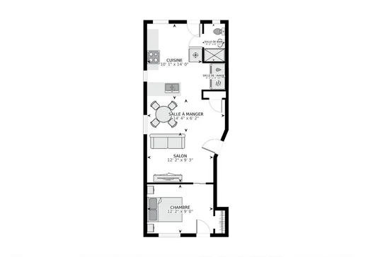 4-Plex à vendre - 1473-1479 Rue D'Iberville, Montréal (Mercier/Hochelaga-Maisonneuve), H2K 3B7