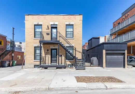 Duplex à vendre - 2575-2577 Rue de Bellechasse, Montréal (Ahuntsic/Cartierville), H1Y 1J2