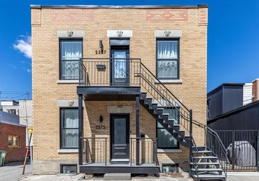 Duplex à vendre - 2575-2577 Rue de Bellechasse, Montréal (Ahuntsic/Cartierville), H1Y 1J2