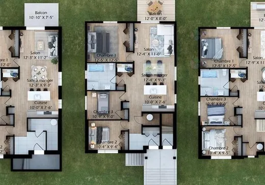 Triplex à vendre - 40 10e Avenue, Deux-Montagnes, J7R 3N4