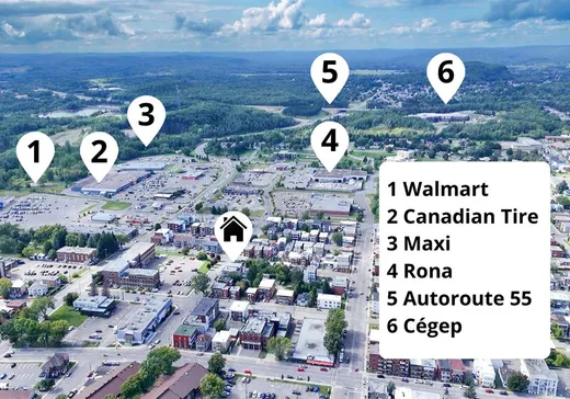 Triplex for Sale - 1100-1104 Rue Cartier, Shawinigan, G9N 4L6