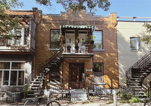 Triplex à vendre - 6553-6557 Av. Casgrain, Montréal (Rosemont–La Petite-Patrie), H2S2Z4