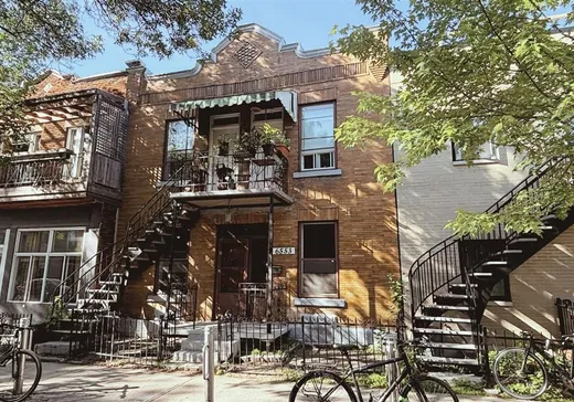 Triplex à vendre - 6553-6557 Av. Casgrain, Montréal (Rosemont–La Petite-Patrie), H2S 2Z4