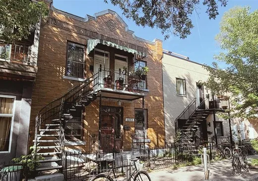 Triplex à vendre - 6553-6557 Av. Casgrain, Montréal (Rosemont–La Petite-Patrie), H2S 2Z4
