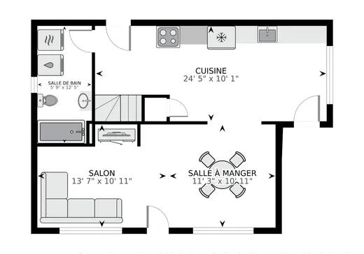 Triplex à vendre - 8-8C Rue Marion, Lanoraie, J0K 1E0
