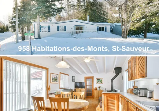 Chalet à vendre - 958 Ch. des Habitations-des-Monts, Saint-Sauveur, J0R1R3