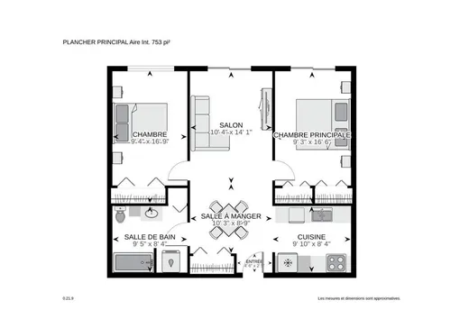Condo for sale - 1601 Rue Viola-Desmond, Montreal (LaSalle), H8N 0G2