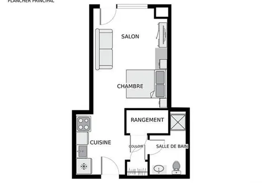 Condo for sale - 405 Rue de la Concorde, App. 1405, Montreal (Downtown), H3A 0H1