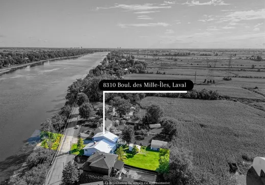 Maison à vendre - 8310 Boul. des Mille-Îles, Laval (Saint-François), H7A 4C6