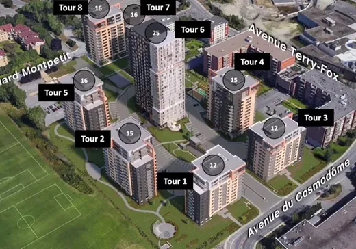 Condo for sale - 2865 Av. du Cosmodôme, App. 701, Laval (Chomedey), H7T 0G6