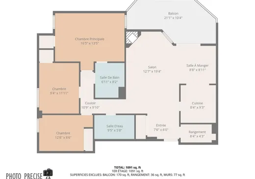 Condo à vendre - 6905 Boul. Gouin E., App. 1002, Montréal (Nord), H1G 6L5