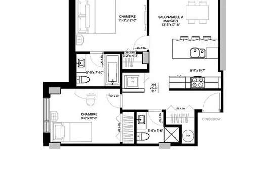 Condo à vendre - 5150 Rue Buchan, App. 3808, Montréal (Côte-des-Neiges), H4P 0A9