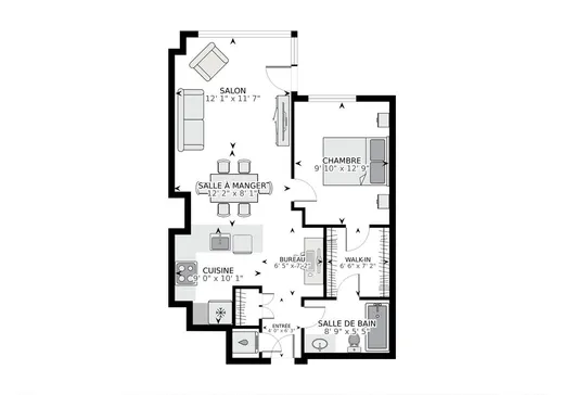 Condo for sale - 199 Rue de la Rotonde, App. 1007, Nuns Island (Montreal), H3E 0C1