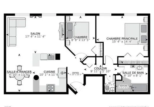 Condo à vendre - 405 Rue Notre-Dame E., App. 302, Montréal (Vieux-Montréal), H2Y 1C9