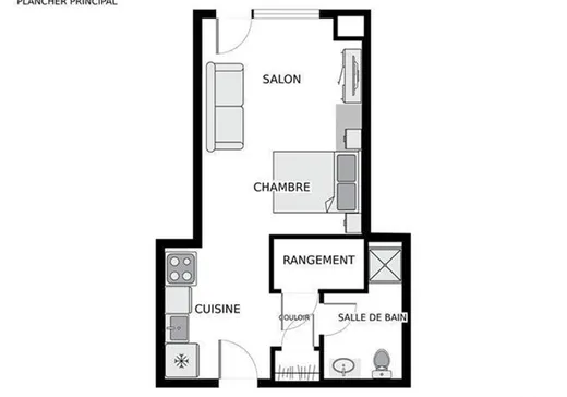 Condo for sale - 405 Rue de la Concorde, App. 1405, Montreal (Downtown), H3A 0H1