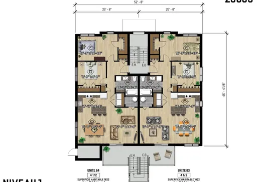 Condo for sale - 990 Av. Rose-de-Lima, App. 3, Laval (Duvernay), H7E 2S6